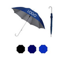 Sleek Stick Umbrella w/ UV coated canopy(46" Arc)